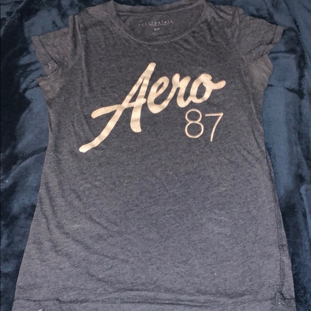Dark blue shirt